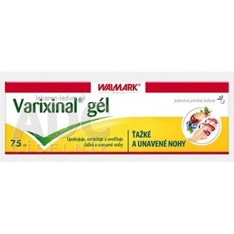 WALMARK Varixinal Gel 1×75 ml, Massagegel für schwere und müde Füße