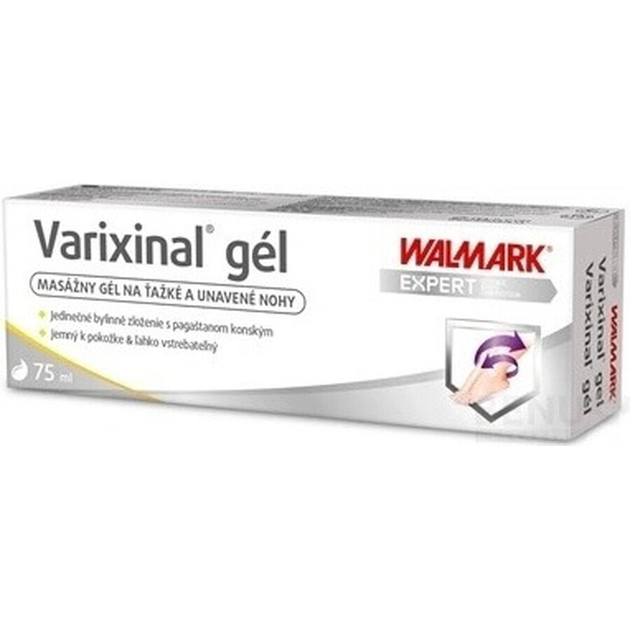 WALMARK Varixinal Gel 1×75 ml, Massagegel für schwere und müde Füße