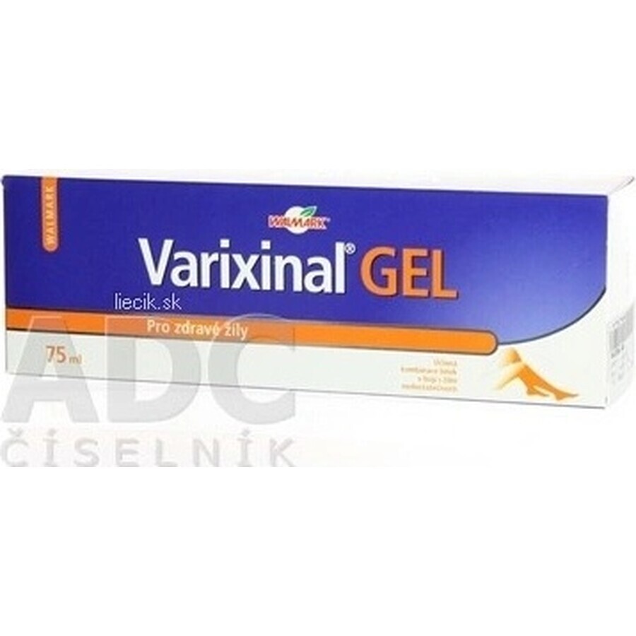 WALMARK Varixinal Gel 1×75 ml, Massagegel für schwere und müde Füße