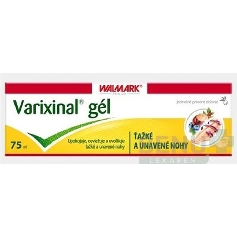 WALMARK Varixinal Gel 1×75 ml, Massagegel für schwere und müde Füße