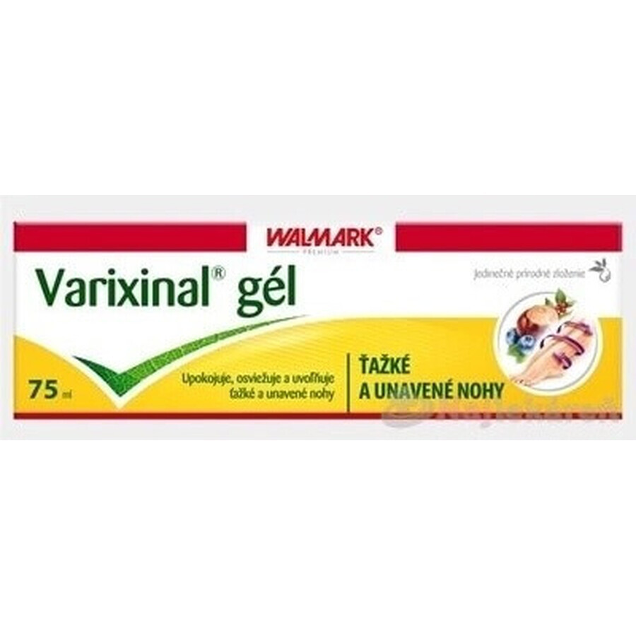 WALMARK Varixinal Gel 1×75 ml, Massagegel für schwere und müde Füße