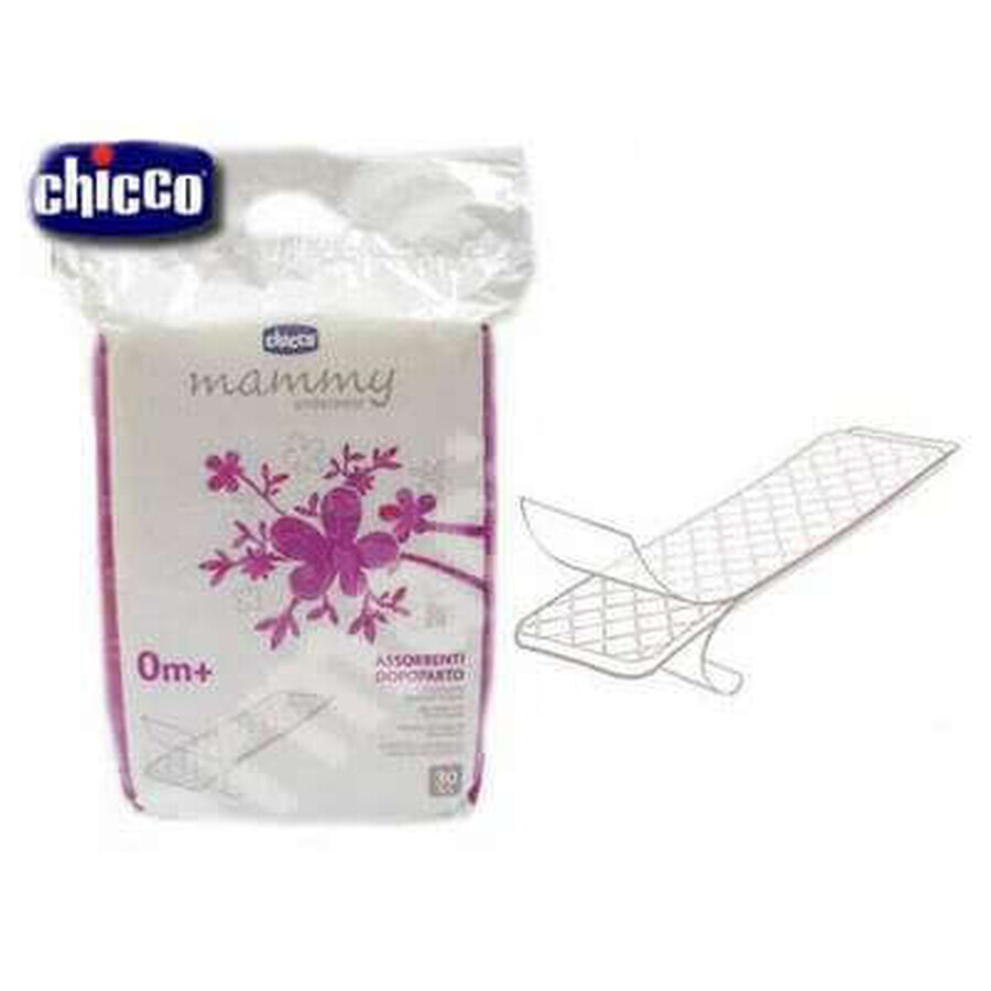 Serviettes hygiéniques postnatales, 30 pièces, Chicco