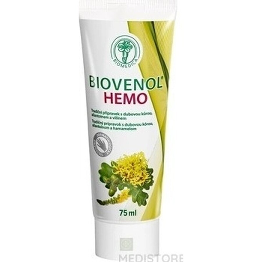 Biomedica Biovenol Hemo-gel 1×75 ml, rectale gel