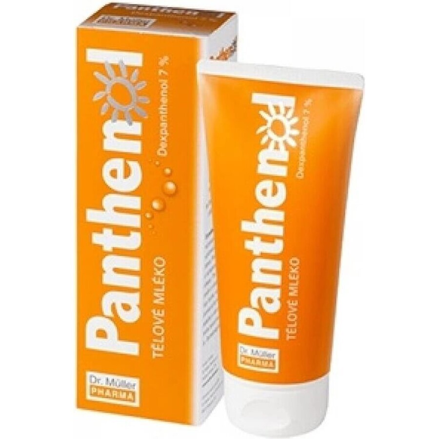 Dr. Müller PANTHENOL BODY MILK 1×200 ml, bodylotion