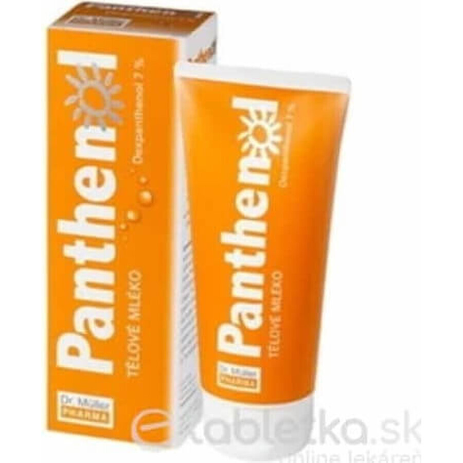 Dr. Müller PANTHENOL BODY MILK 1×200 ml, bodylotion