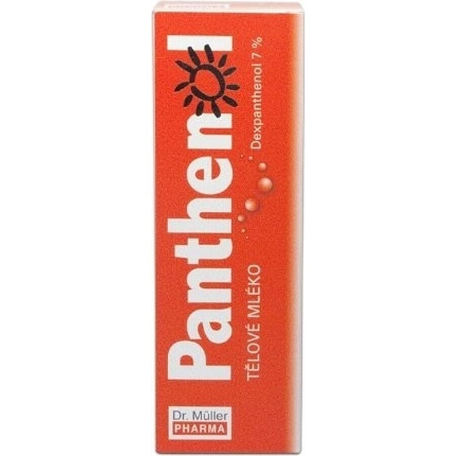 Dr. Müller PANTHENOL BODY MILK 1×200 ml, bodylotion