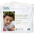 Eco by Naty Fragrance-free wet wipes for sensitive skin 1×168 pcs, wet wipes