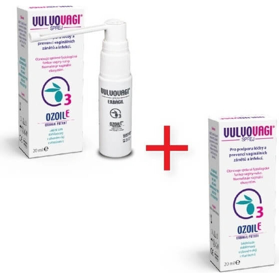 VULVOVAGI Vaginal Infection and Inflammation Spray 20ml 1×20 ml