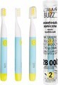 Vitammy Buzz Sonic Tandenborstel met 28.000 microbewegingen, 2 reinigingsprogramma&#39;s, Mint/Citron 1&#215;1 pc, elektrische tandenborstel