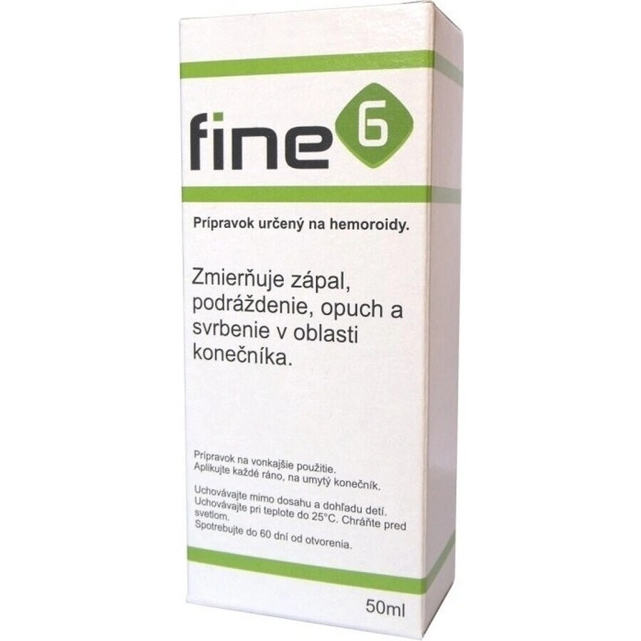 Fijn6 1×50 ml olie voor aambeien