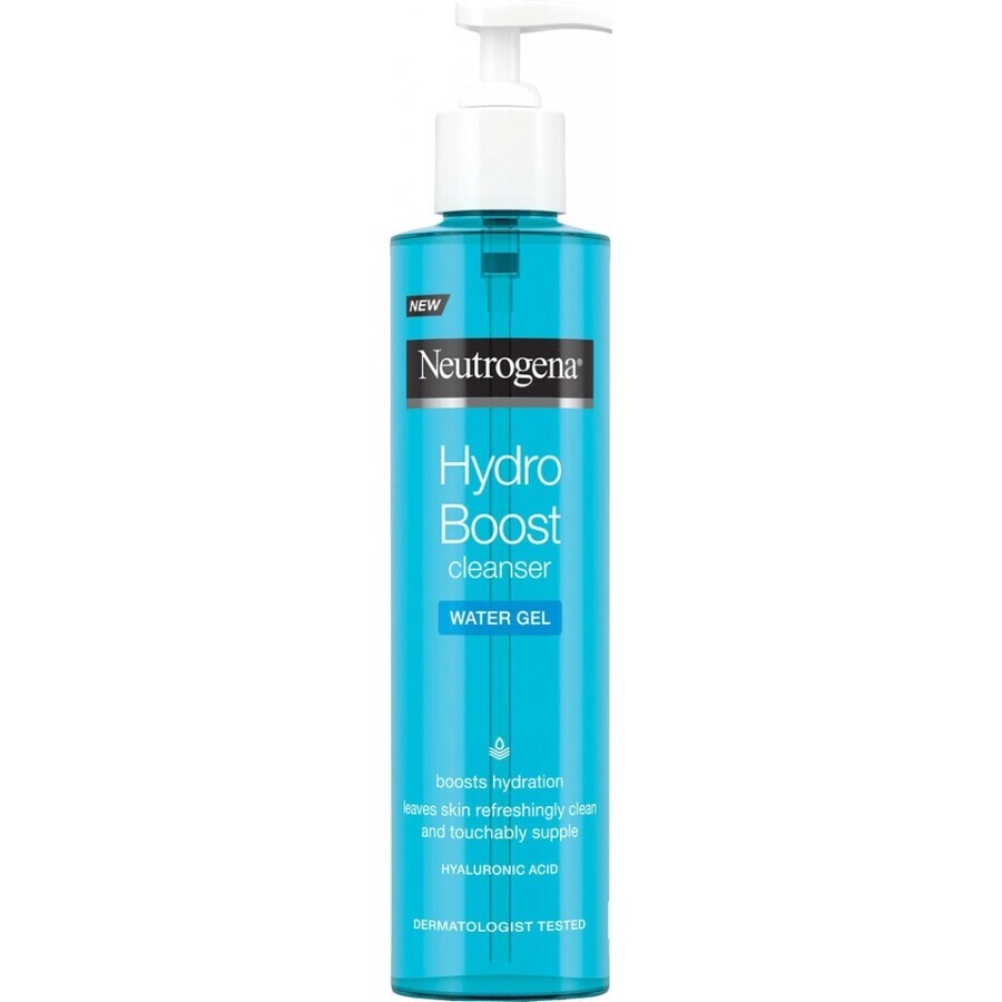 NEUTROGENA® Hydro Boost Gel Limpiador sin perfume 1×200 ml, gel limpiador