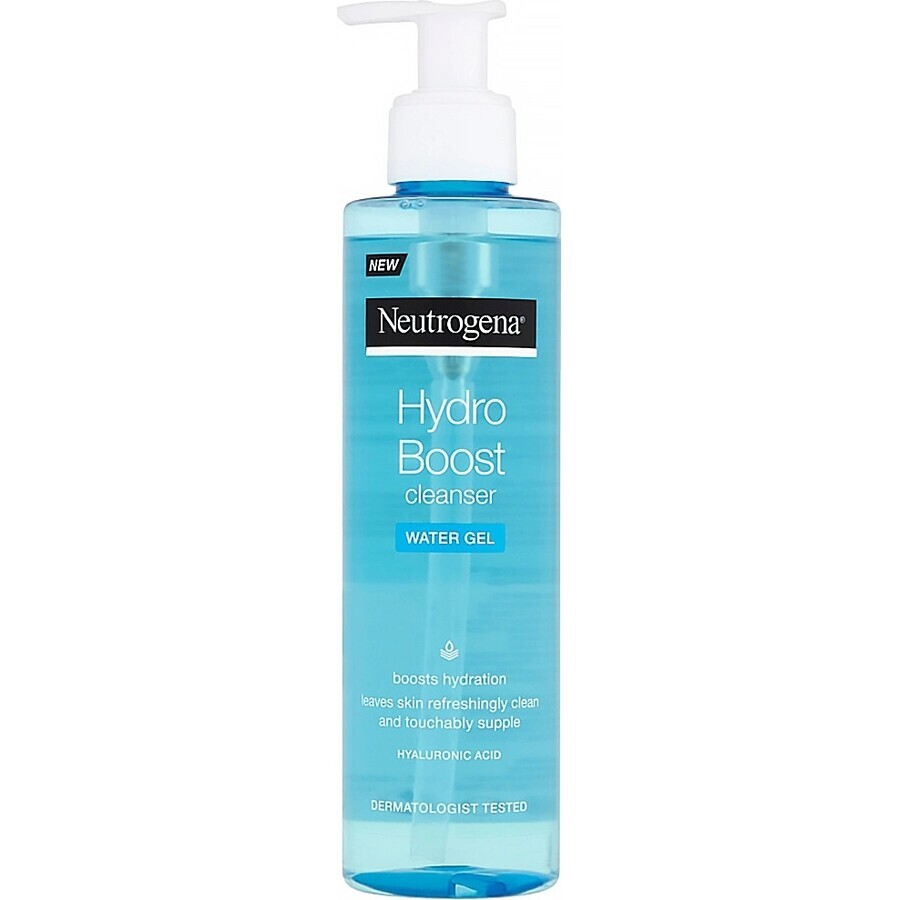 NEUTROGENA® Hydro Boost Gel Limpiador sin perfume 1×200 ml, gel limpiador