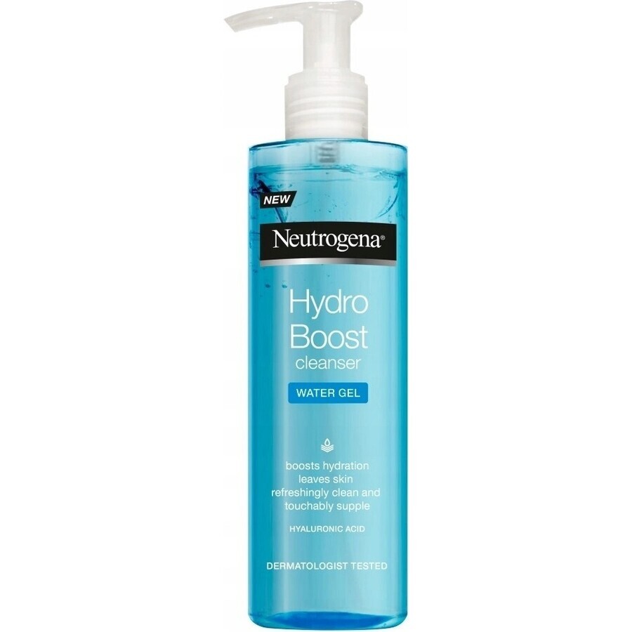 NEUTROGENA® Hydro Boost Gel Limpiador sin perfume 1×200 ml, gel limpiador