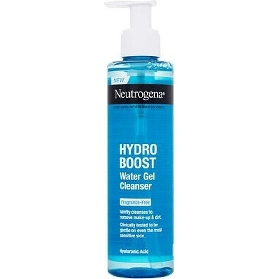 NEUTROGENA® Hydro Boost Gel Limpiador sin perfume 1×200 ml, gel limpiador