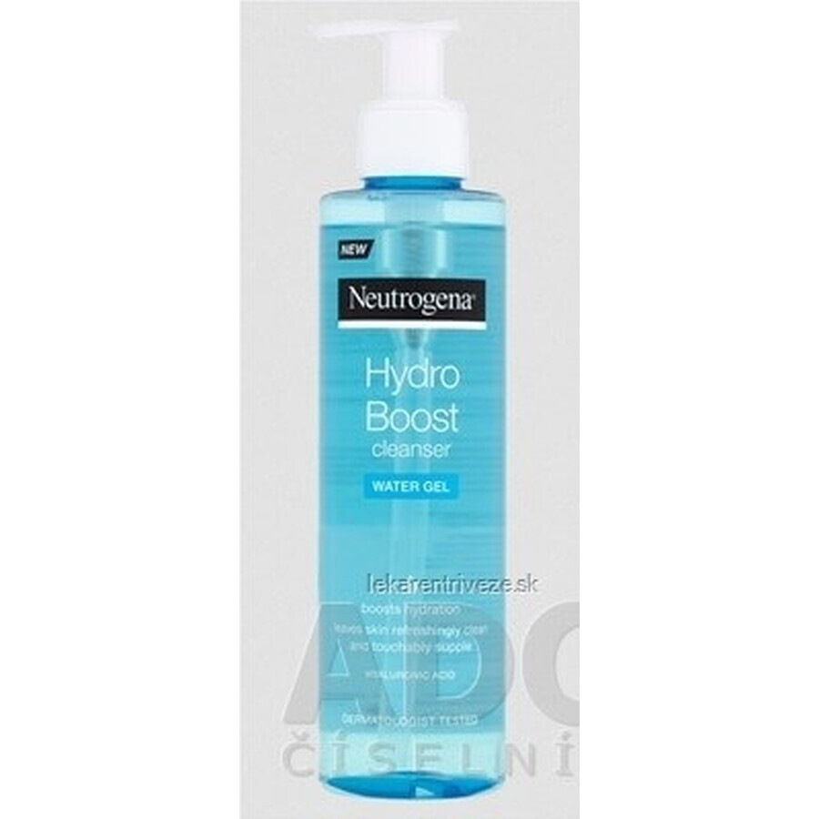 NEUTROGENA® Hydro Boost Gel Limpiador sin perfume 1×200 ml, gel limpiador