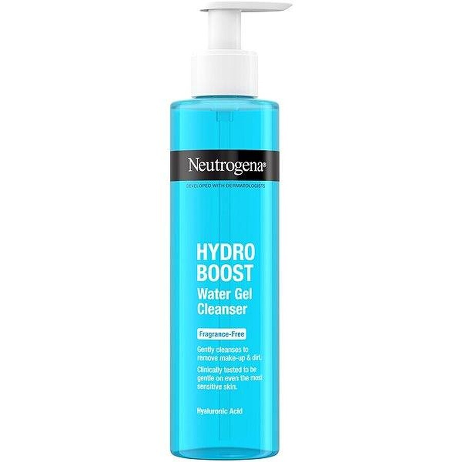 NEUTROGENA® Hydro Boost Gel Limpiador sin perfume 1×200 ml, gel limpiador