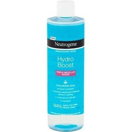 NEUTROGENA® Hydro Boost Acqua Micellare 3in1 1x400ml, acqua micellare