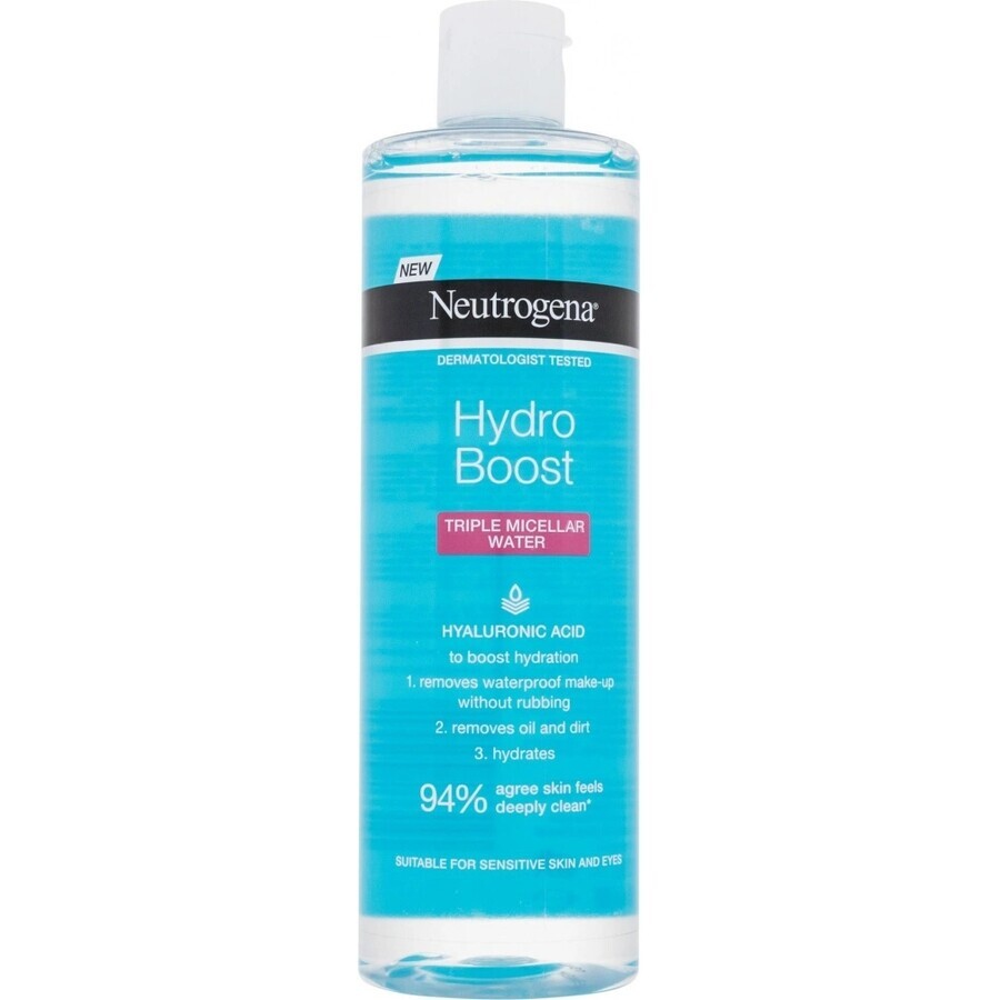 NEUTROGENA® Hydro Boost Acqua Micellare 3in1 1x400ml, acqua micellare