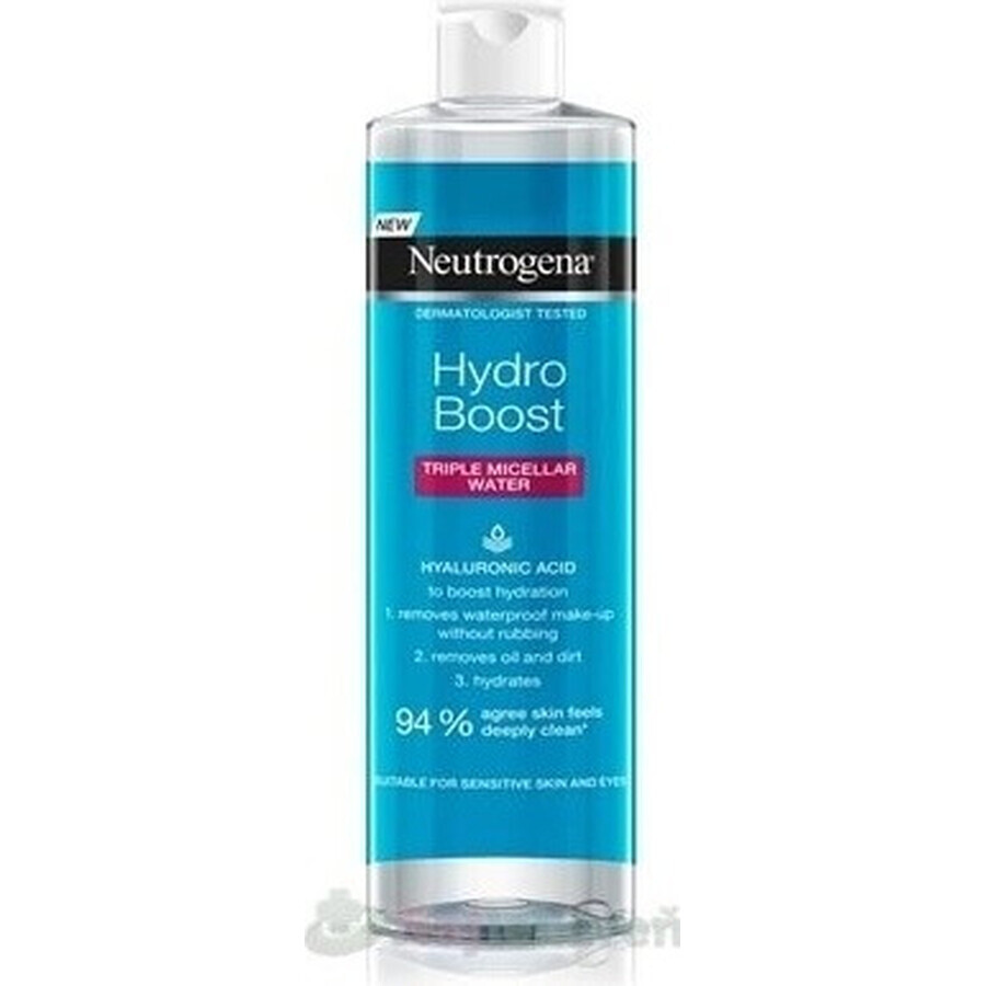 NEUTROGENA® Hydro Boost Acqua Micellare 3in1 1x400ml, acqua micellare