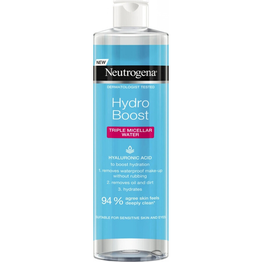 NEUTROGENA® Hydro Boost Acqua Micellare 3in1 1x400ml, acqua micellare