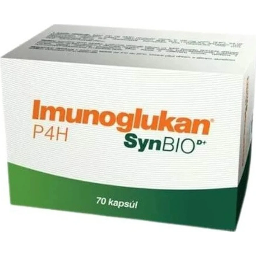 IMUNOGLUKAN P4H SYNBIO SYNBIO D+ 70CPS 1x70cps, food supplement