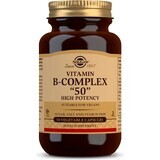 Solgar Vitamin B-Komplex Hochpotenz 50 Kapseln 1×50 cps, Nahrungsergänzungsmittel