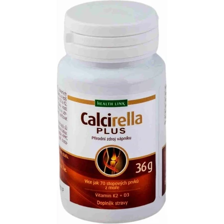 Health Link CALCIRELLA PLUS 1×60 cps, suplemento nutricional para los huesos