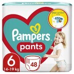 Pañales Pampers GP S6 48 piezas (15+kg) 1×48 piezas