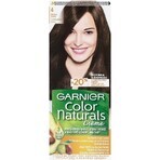 Garnier Color Naturals permanente Haarfarbe 4 Medium Brown 1×1 Stück, Haarfarbe