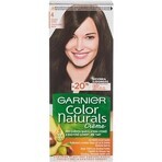 Garnier Color Naturals permanente Haarfarbe 4 Medium Brown 1×1 Stück, Haarfarbe