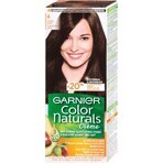 Garnier Color Naturals permanente Haarfarbe 4 Medium Brown 1×1 Stück, Haarfarbe