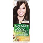 Garnier Color Naturals permanente Haarfarbe 4 Medium Brown 1×1 Stück, Haarfarbe