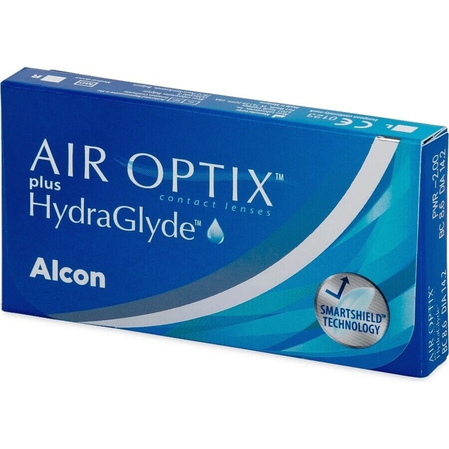 Airoptix Plus Hydraglyde D-00.75 Z8.6 6st