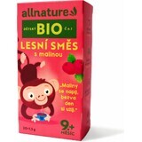 Allnature Biologische Kinderthee Bosmix met frambozen 20×1,5 g, vruchtenthee