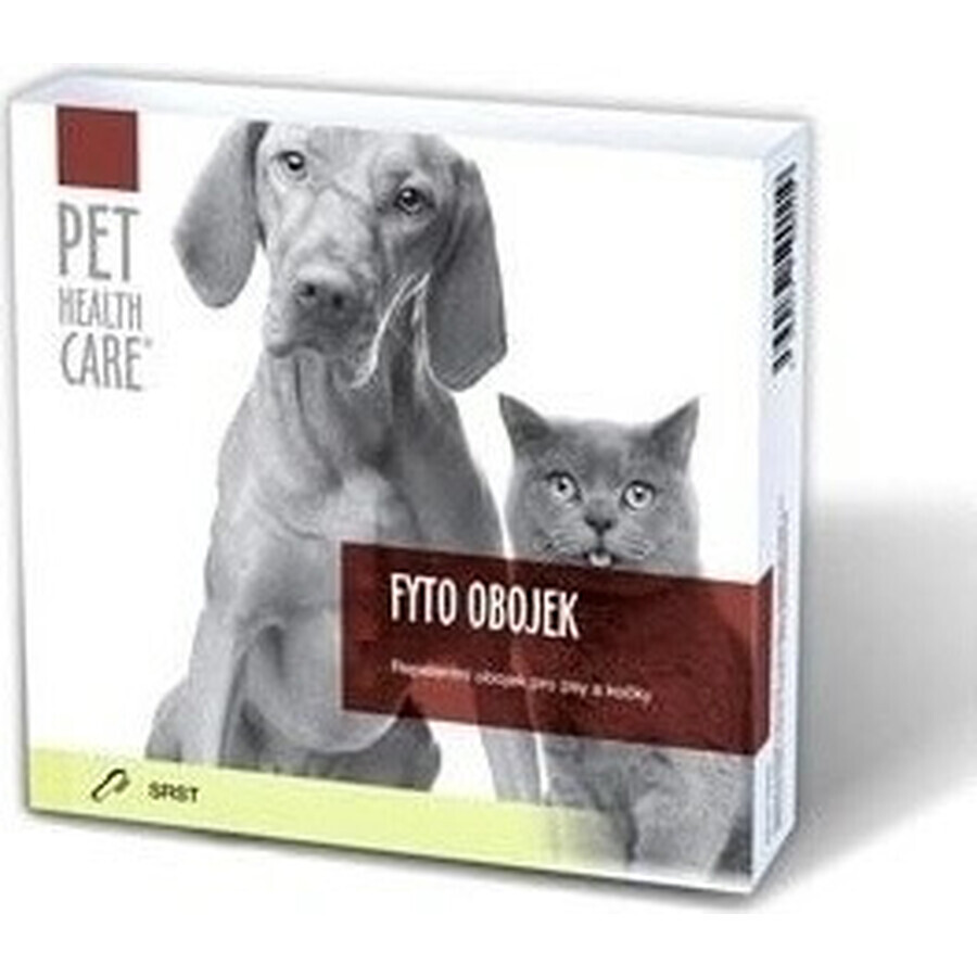 PET HEALTH CARE FYTO COLLAR FORTE 1×1 pc, afstotende halsband voor honden en katten