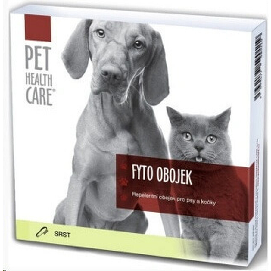 PET HEALTH CARE FYTO COLLAR FORTE 1×1 pc, afstotende halsband voor honden en katten