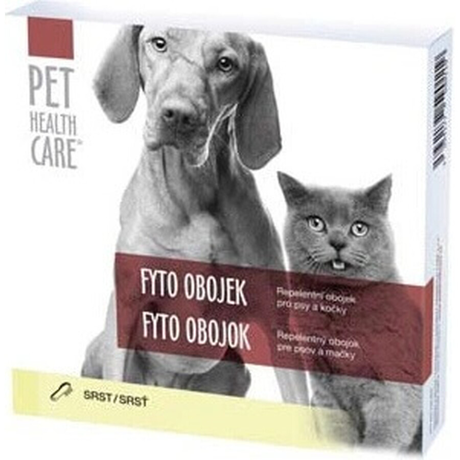 PET HEALTH CARE FYTO COLLAR FORTE 1×1 pc, afstotende halsband voor honden en katten