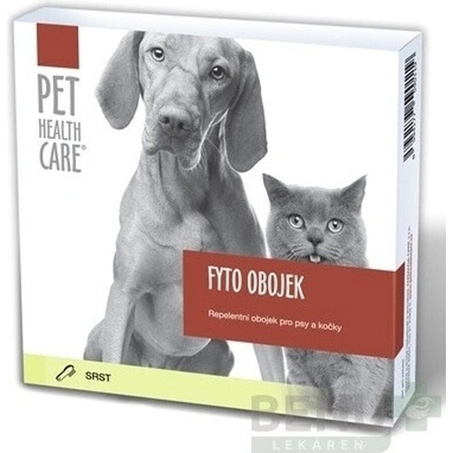 PET HEALTH CARE FYTO COLLAR FORTE 1×1 pc, afstotende halsband voor honden en katten