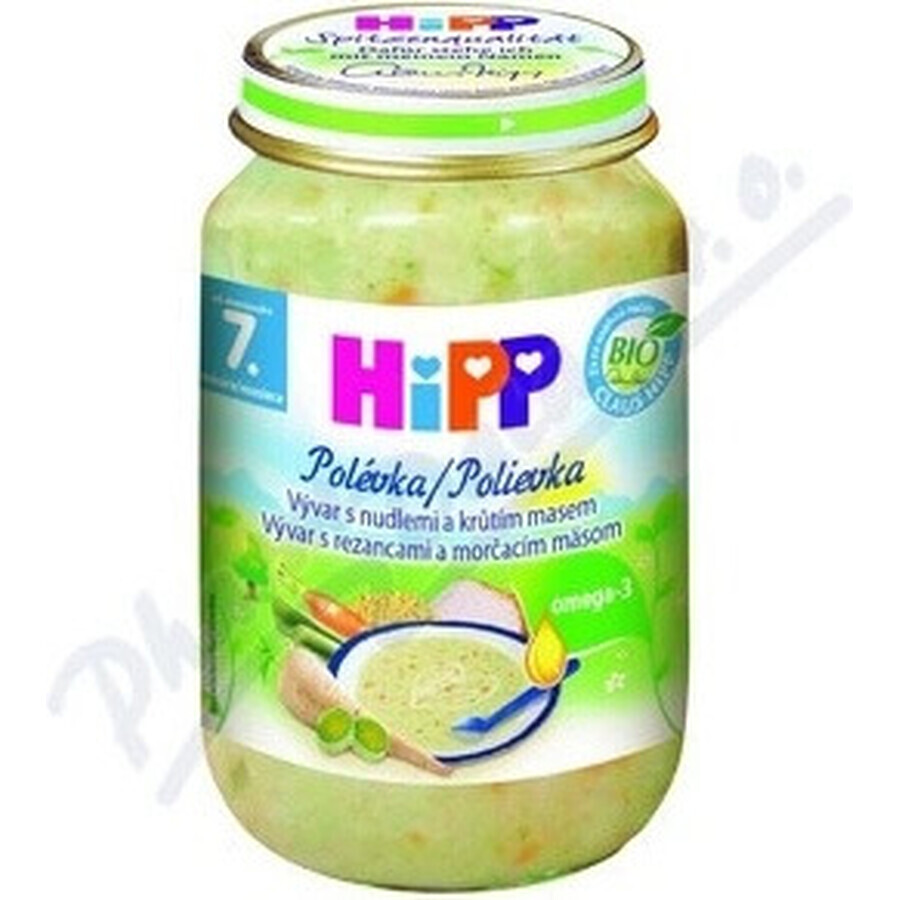 VIVAR BIO HIPP BIO VIVAR MIT TÜRKEI UND TÜRKEI-FLEISCH 1×190g, Vorspeise, Brühe