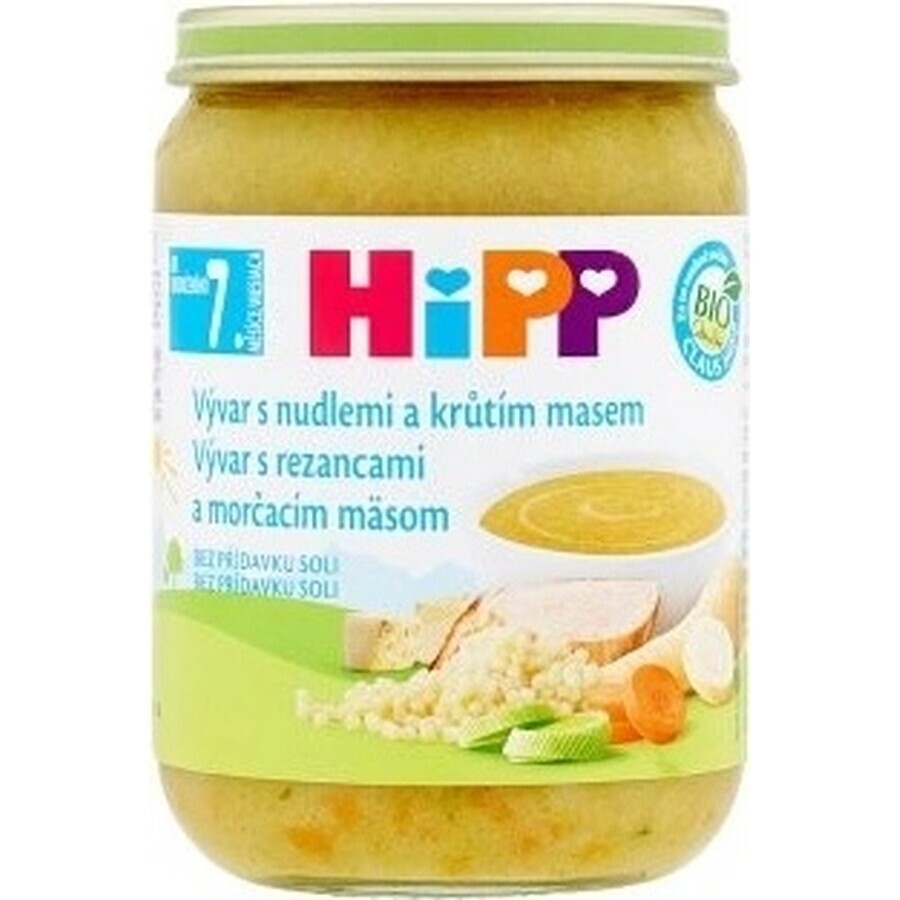 VIVAR BIO HIPP BIO VIVAR MIT TÜRKEI UND TÜRKEI-FLEISCH 1×190g, Vorspeise, Brühe