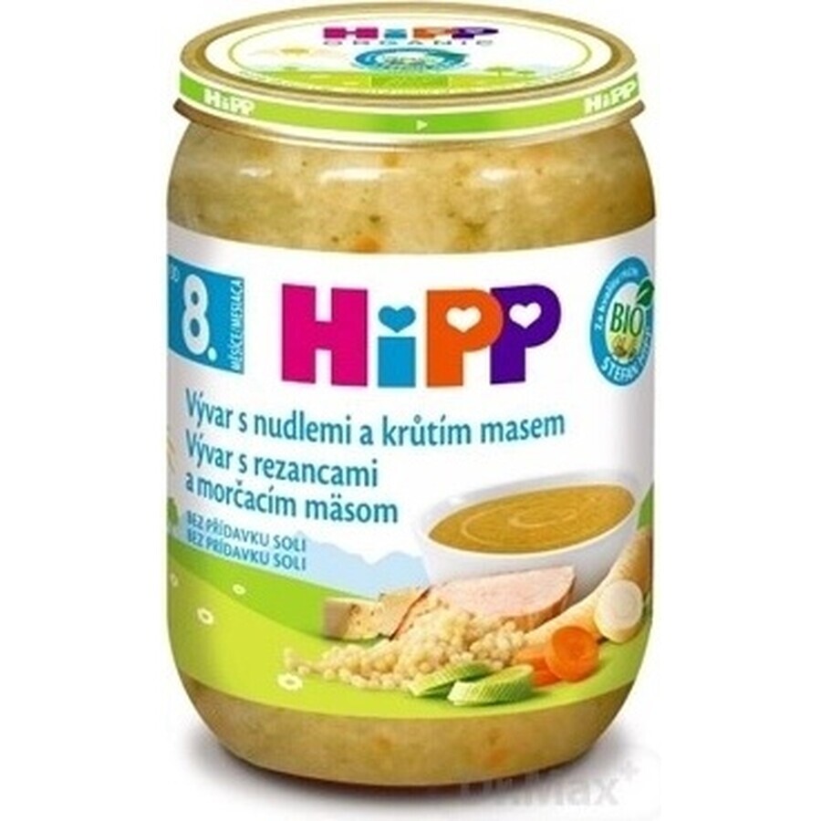 VIVAR BIO HIPP BIO VIVAR MIT TÜRKEI UND TÜRKEI-FLEISCH 1×190g, Vorspeise, Brühe