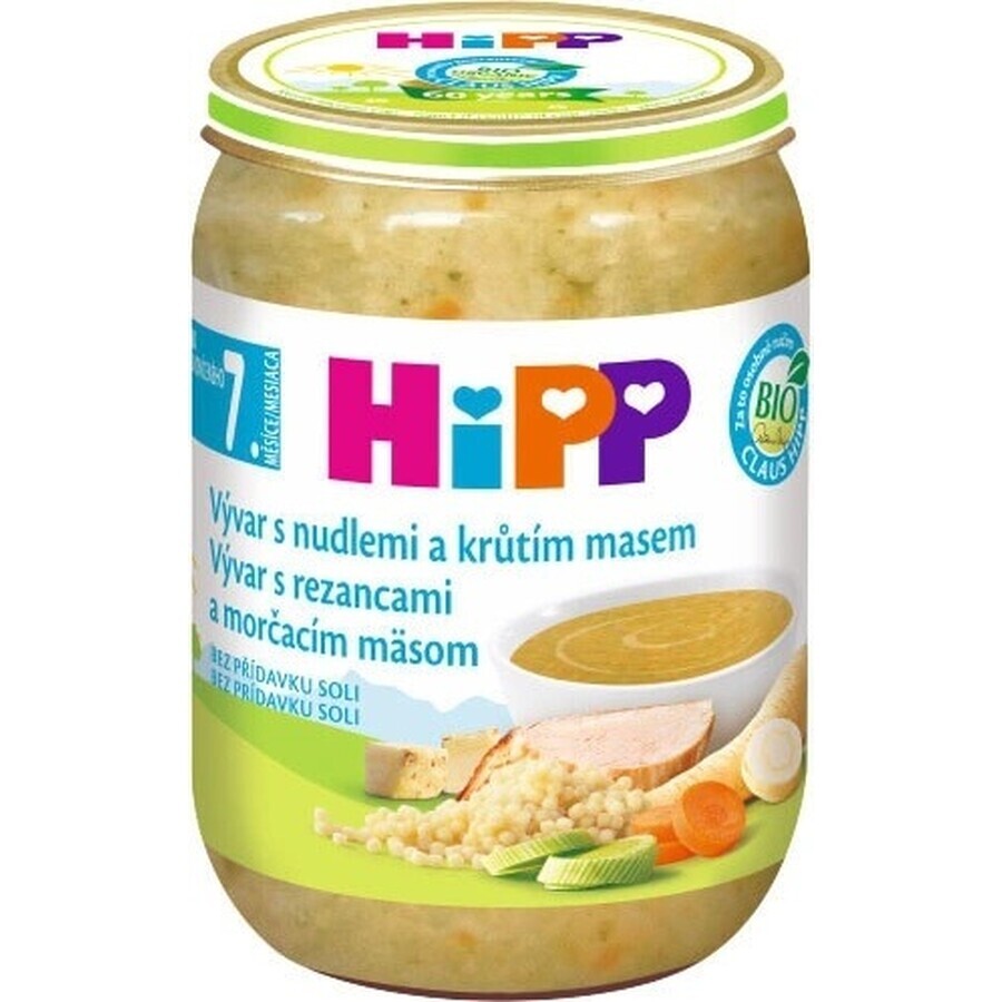 VIVAR BIO HIPP BIO VIVAR MIT TÜRKEI UND TÜRKEI-FLEISCH 1×190g, Vorspeise, Brühe