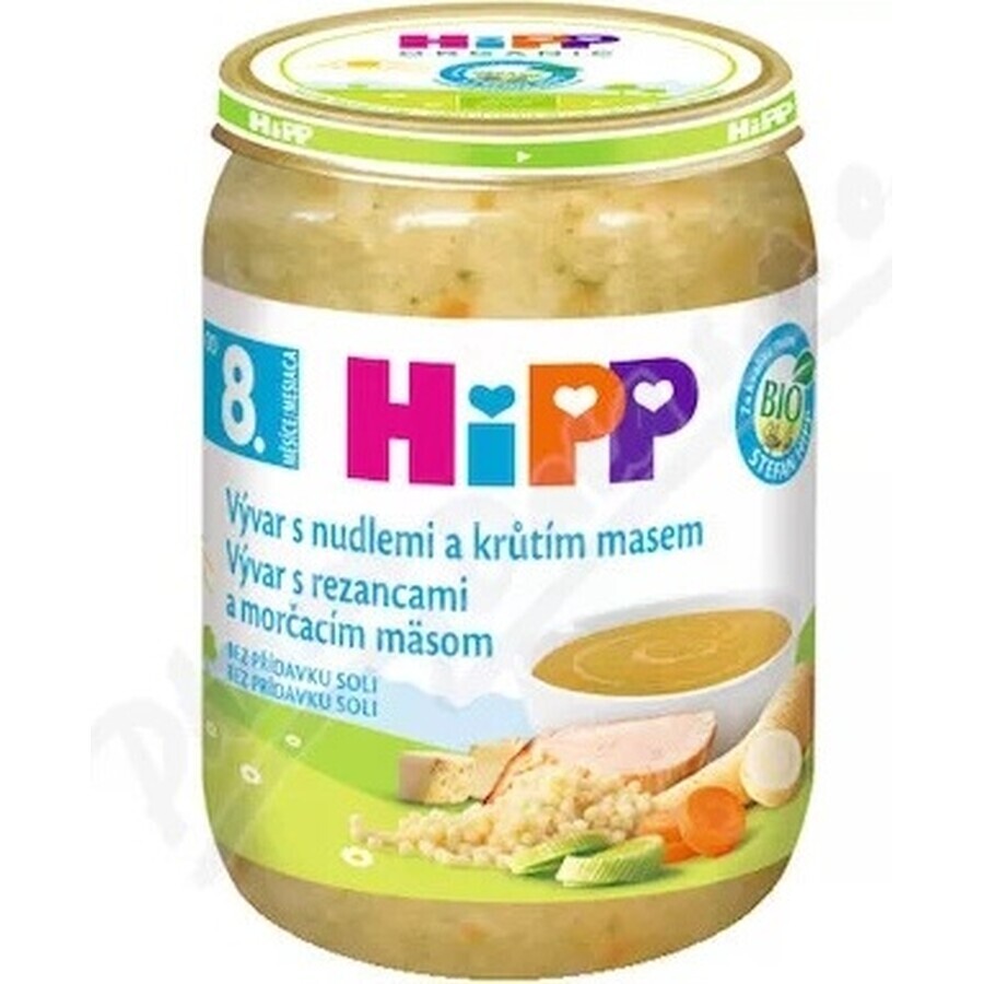 VIVAR BIO HIPP BIO VIVAR MIT TÜRKEI UND TÜRKEI-FLEISCH 1×190g, Vorspeise, Brühe