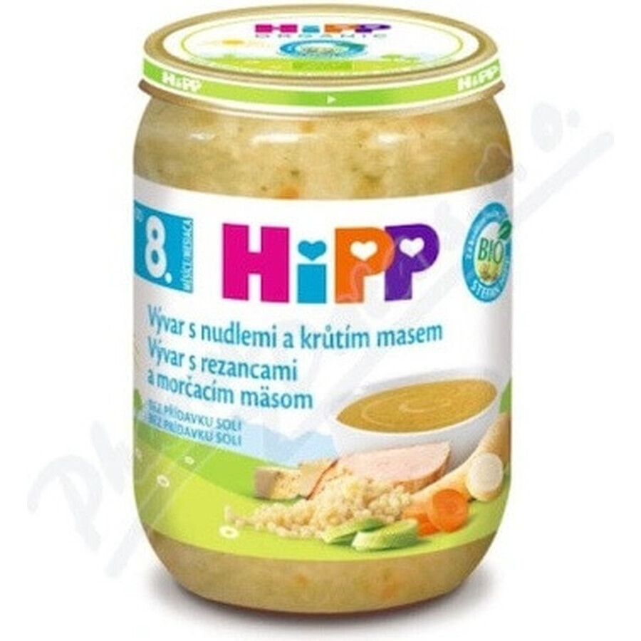 VIVAR BIO HIPP BIO VIVAR MIT TÜRKEI UND TÜRKEI-FLEISCH 1×190g, Vorspeise, Brühe