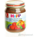 HiPP Suplemento de fruta Manzanas con bayas 1×125 g, suplemento de fruta para niños