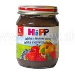 HiPP Suplemento de fruta Manzanas con bayas 1×125 g, suplemento de fruta para niños