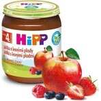 HiPP Suplemento de fruta Manzanas con bayas 1×125 g, suplemento de fruta para niños