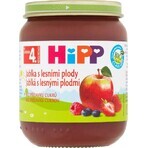 HiPP Suplemento de fruta Manzanas con bayas 1×125 g, suplemento de fruta para niños