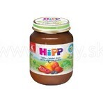 HiPP Suplemento de fruta Manzanas con bayas 1×125 g, suplemento de fruta para niños