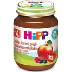 HiPP Suplemento de fruta Manzanas con bayas 1×125 g, suplemento de fruta para niños